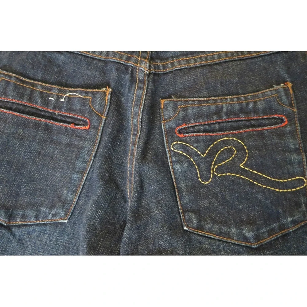 Rocawear Girls Jeans Size 8 Dark Wash Denim Monogram